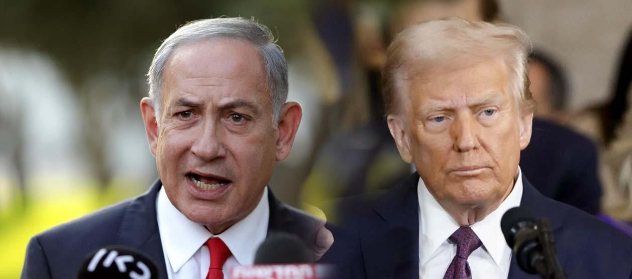 Benjamín Netanyahu y Donald Trump.