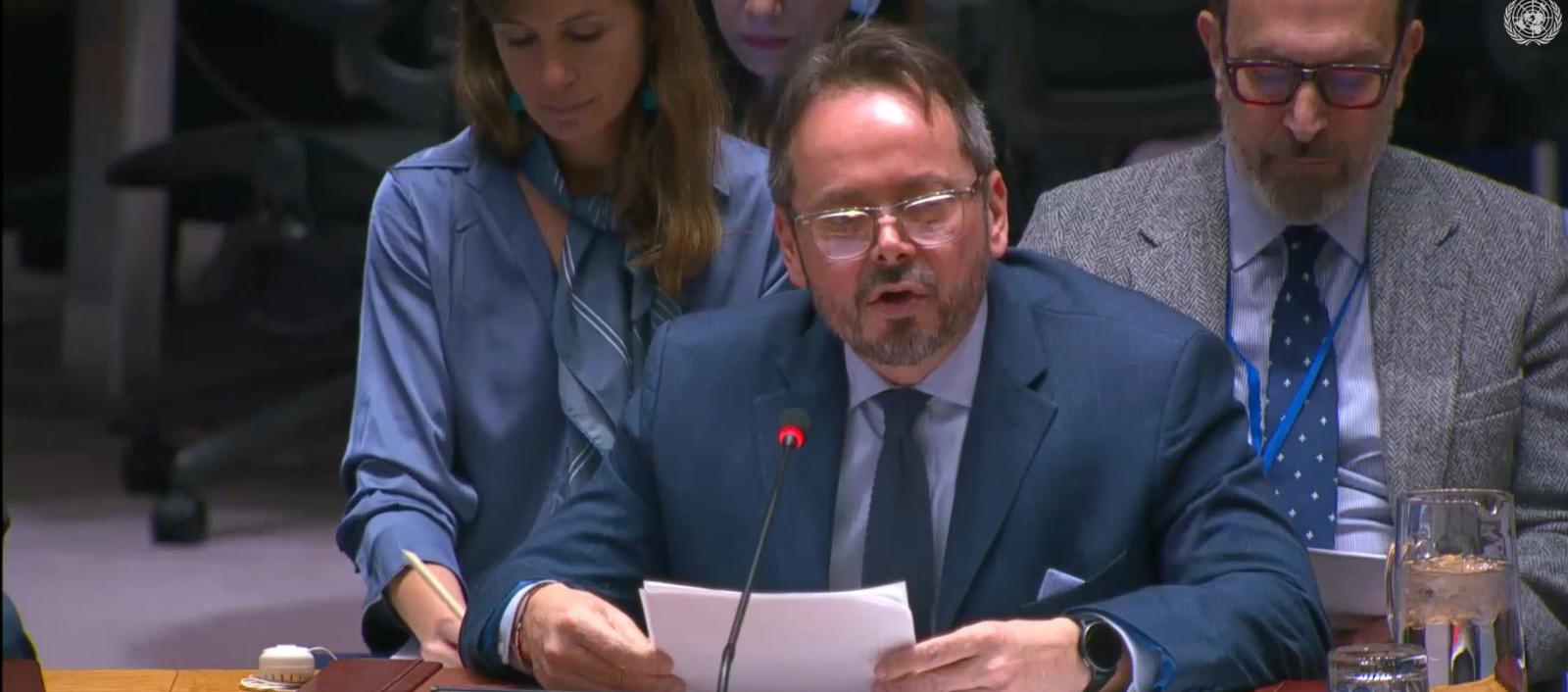 Carlos Ruiz Massieu, representante del Secretario General de la ONU en Colombia.