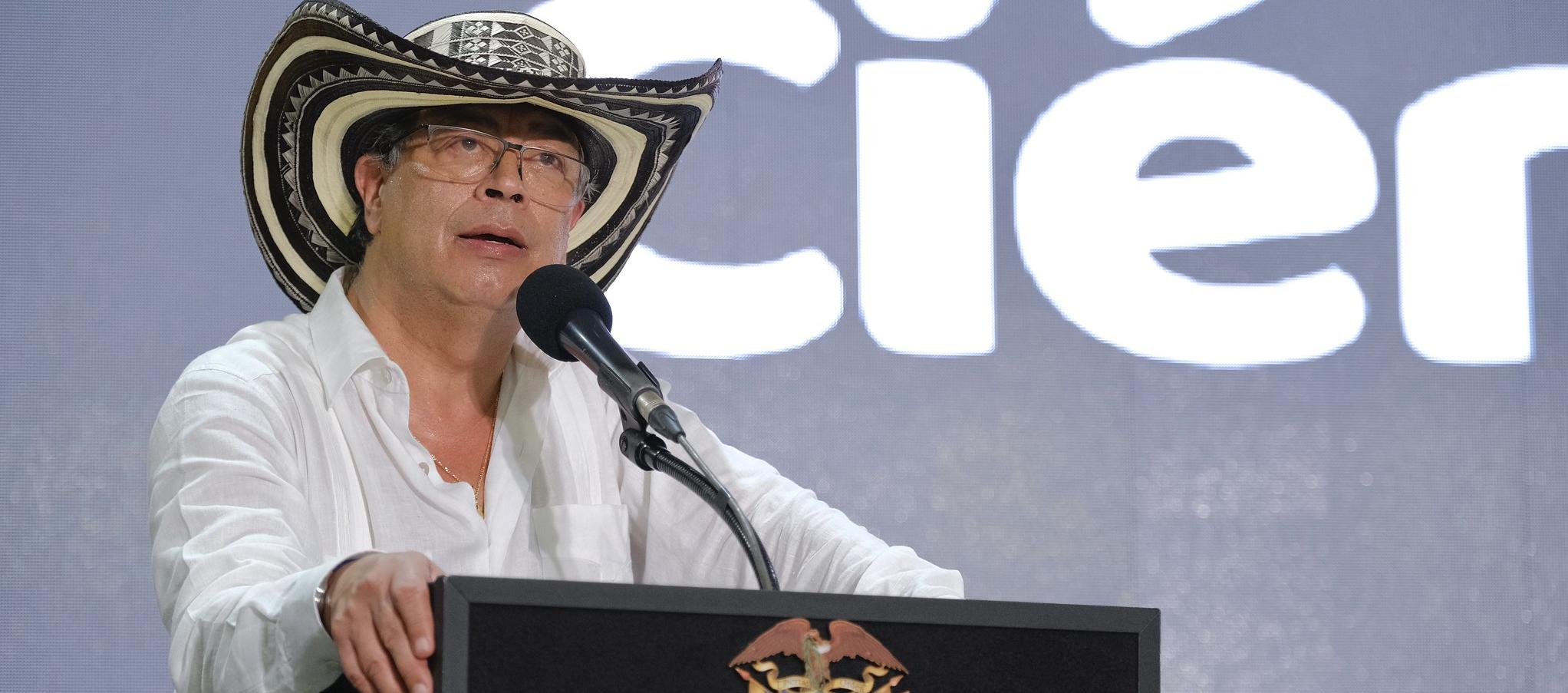 El Presidente de la República, Gustavo Petro.