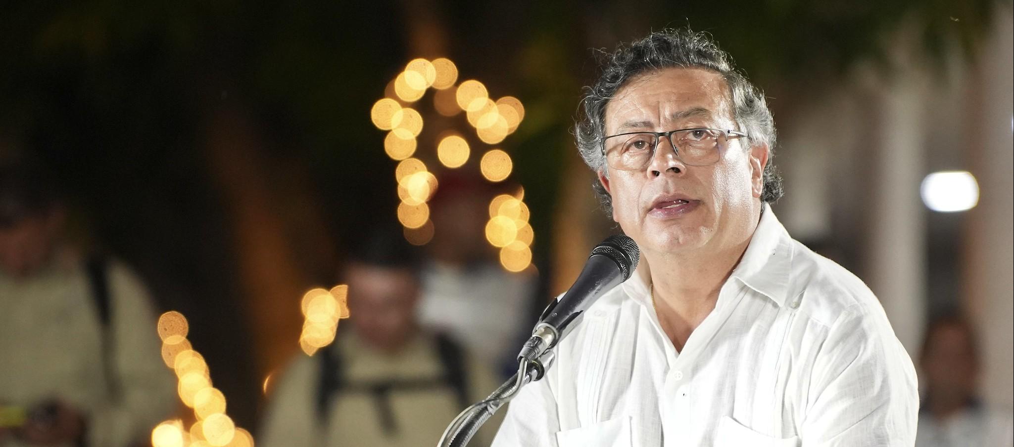 El Presidente Gustavo Petro.