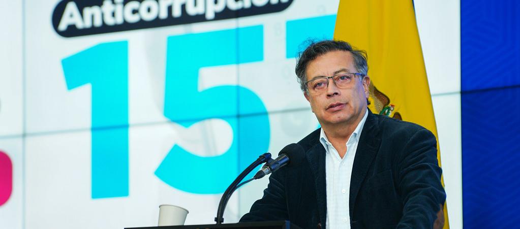 Presidente Gustavo Petro. 