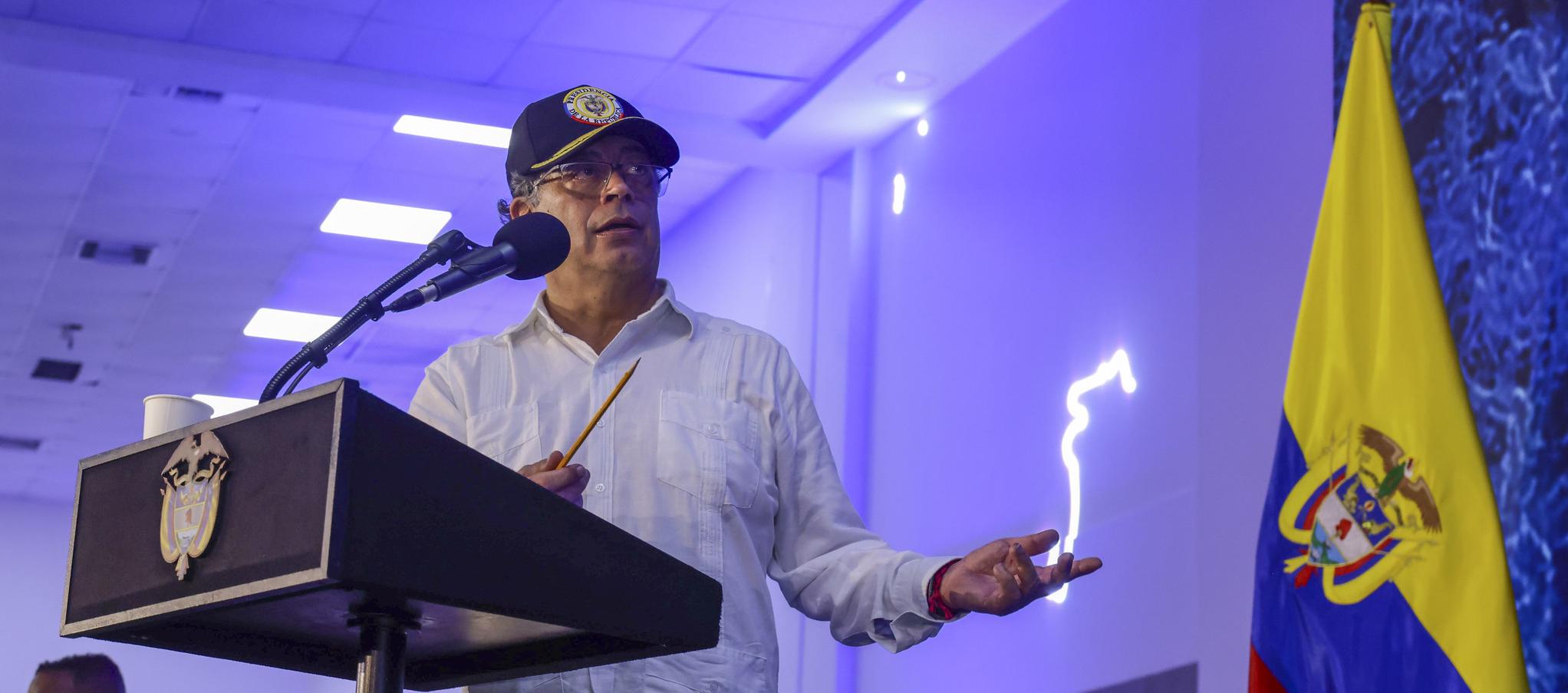 El Presidente Gustavo Petro.