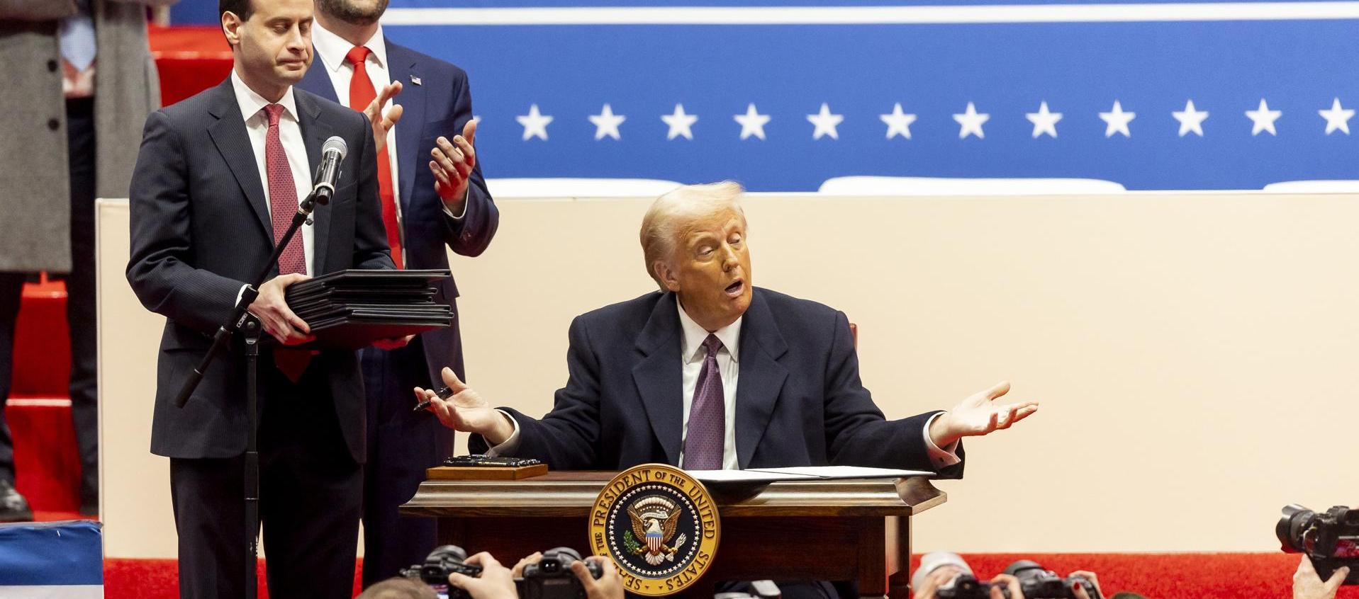 Donald Trump, presidente de Estados Unidos. 