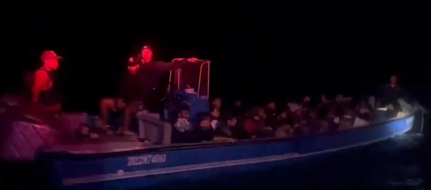 Rescate de migrantes. 