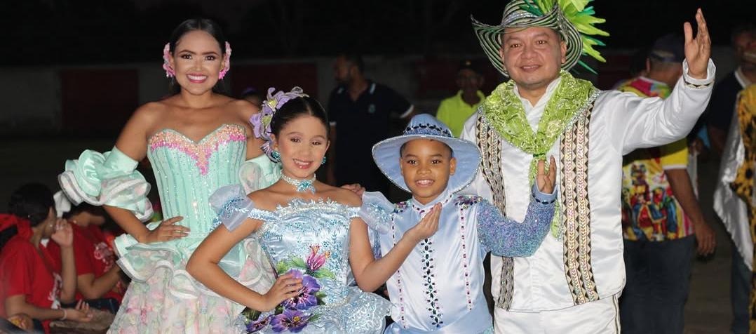 Reyes del Carnaval de Santo Tomas.