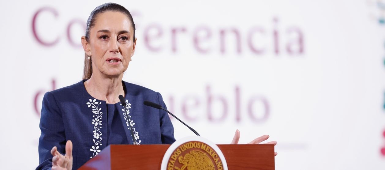 La presidenta de México, Claudia Sheinbaum.