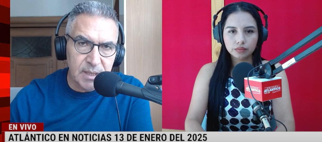 Transmisión de Atlántico en Noticias.