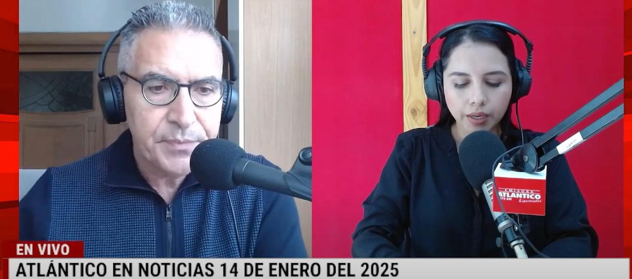 Transmisión de Atlántico en Noticias.