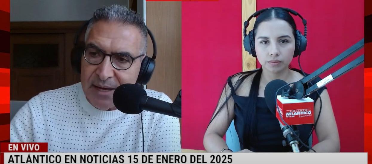 Transmisión de Atlántico en Noticias.