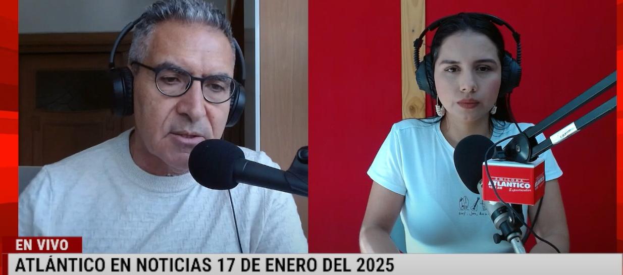 Transmisión de Atlántico en Noticias. 