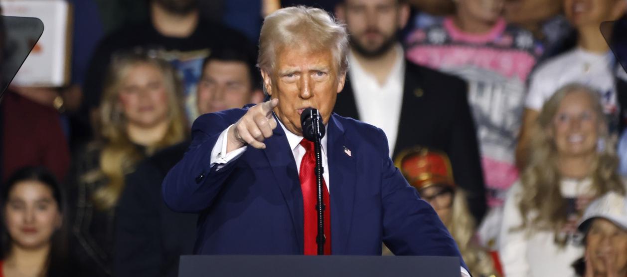 El presidente de Estados Unidos, Donald Trump.