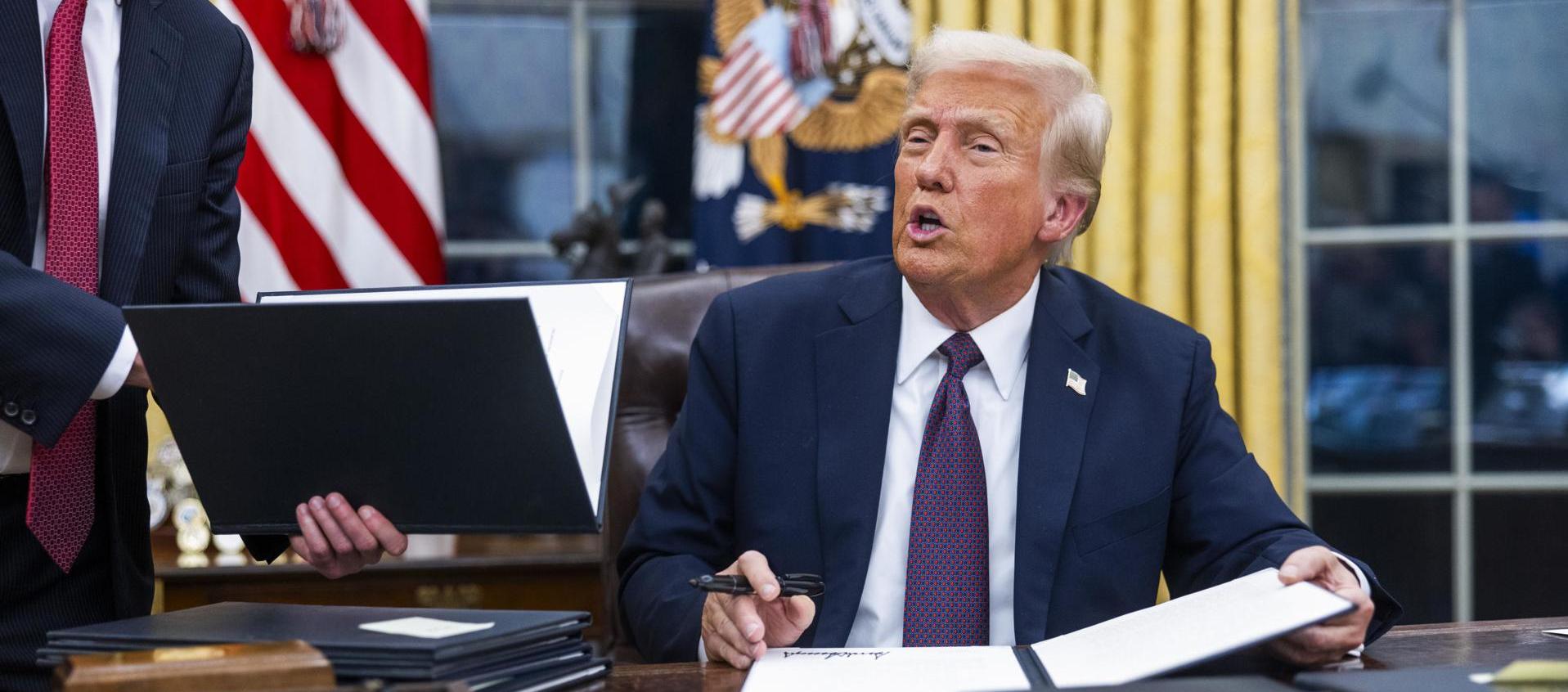 Donald Trump, presidente de Estados Unidos.