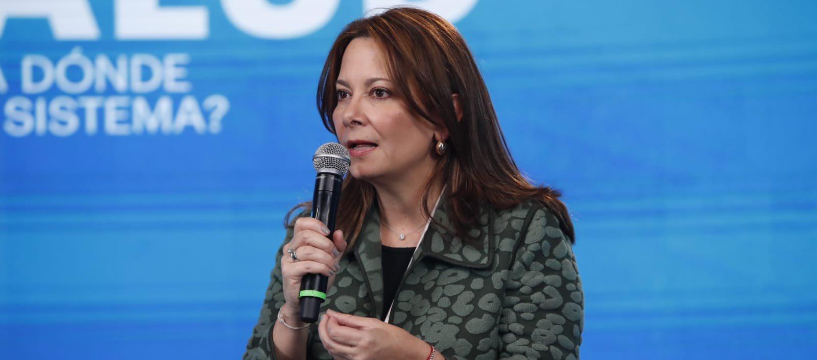 La presidenta de Acemi, Ana María Vesga.