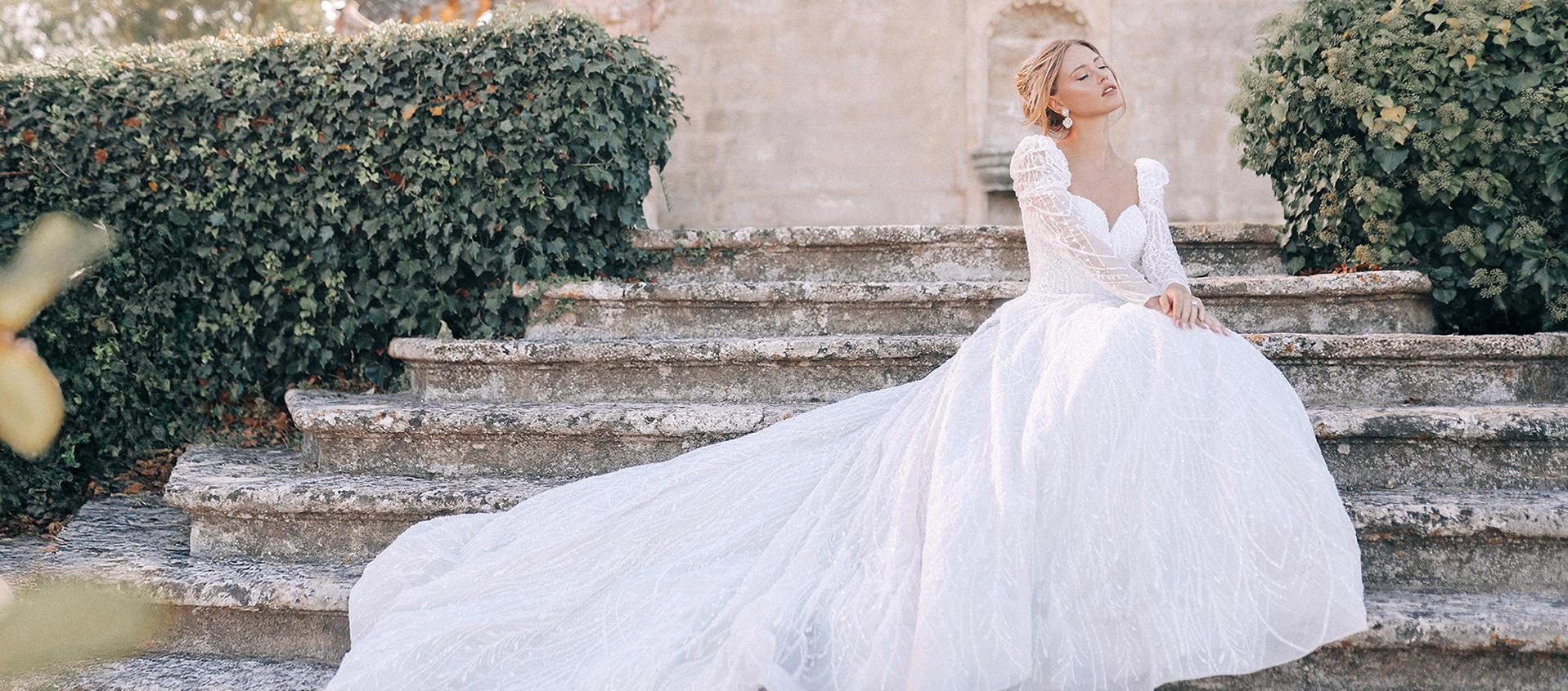 Vestido de novia de la princesa Cenicienta.