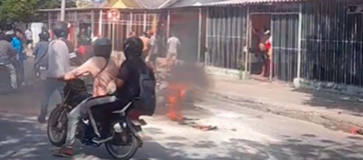 Accidente en la calle 17.