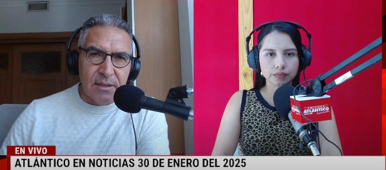 Transmisión de Atlántico en Noticias.