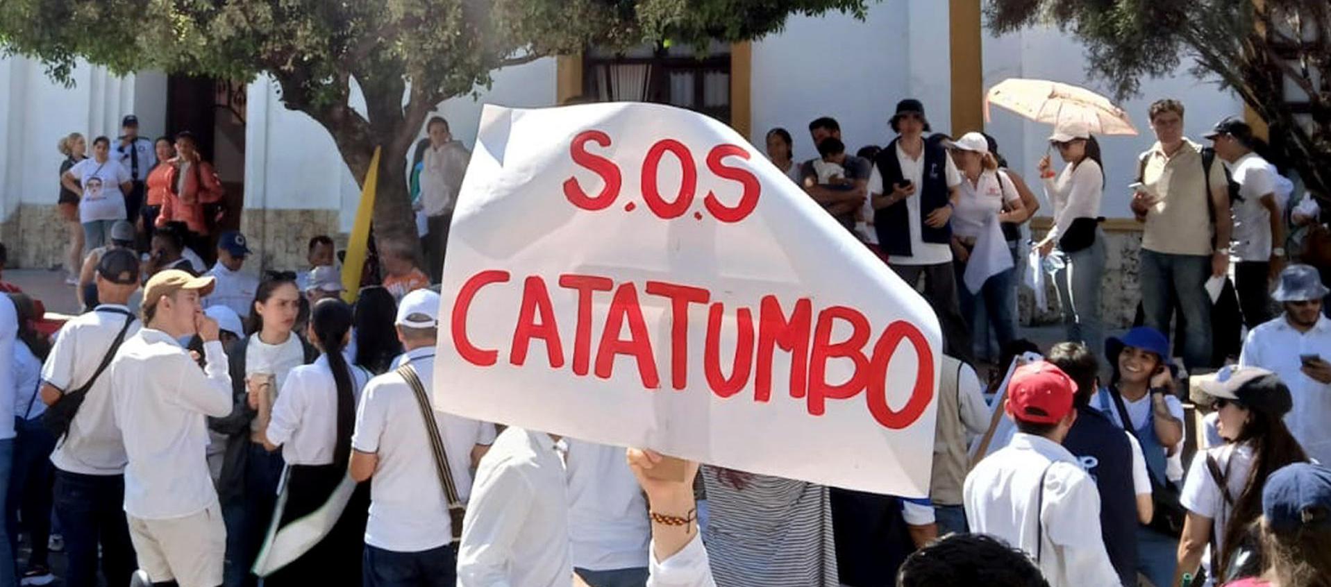 Comunidad de Catatumbo solicita ayuda. 