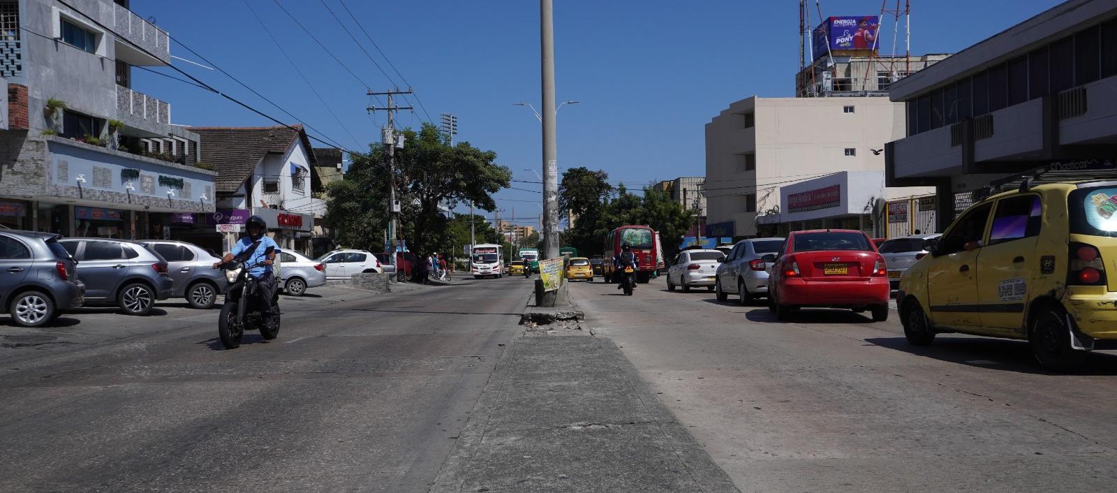 Aspectos de la calle 72.