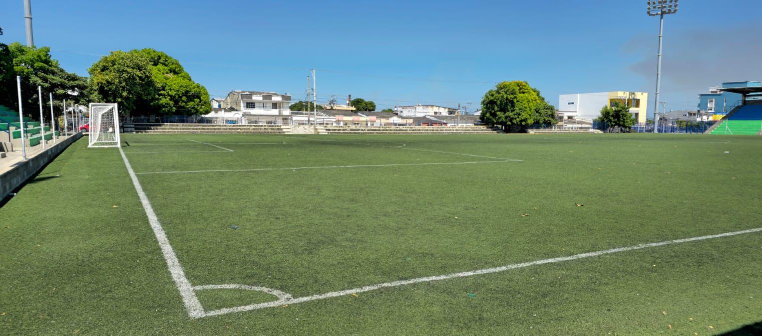 Cancha del polideportivo de Hipódromo. 