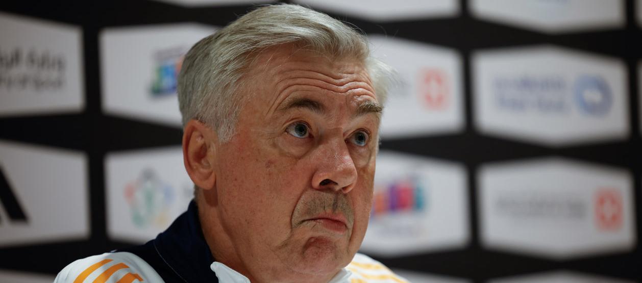 El italiano Carlo Ancelotti, entrenador del Real Madrid.