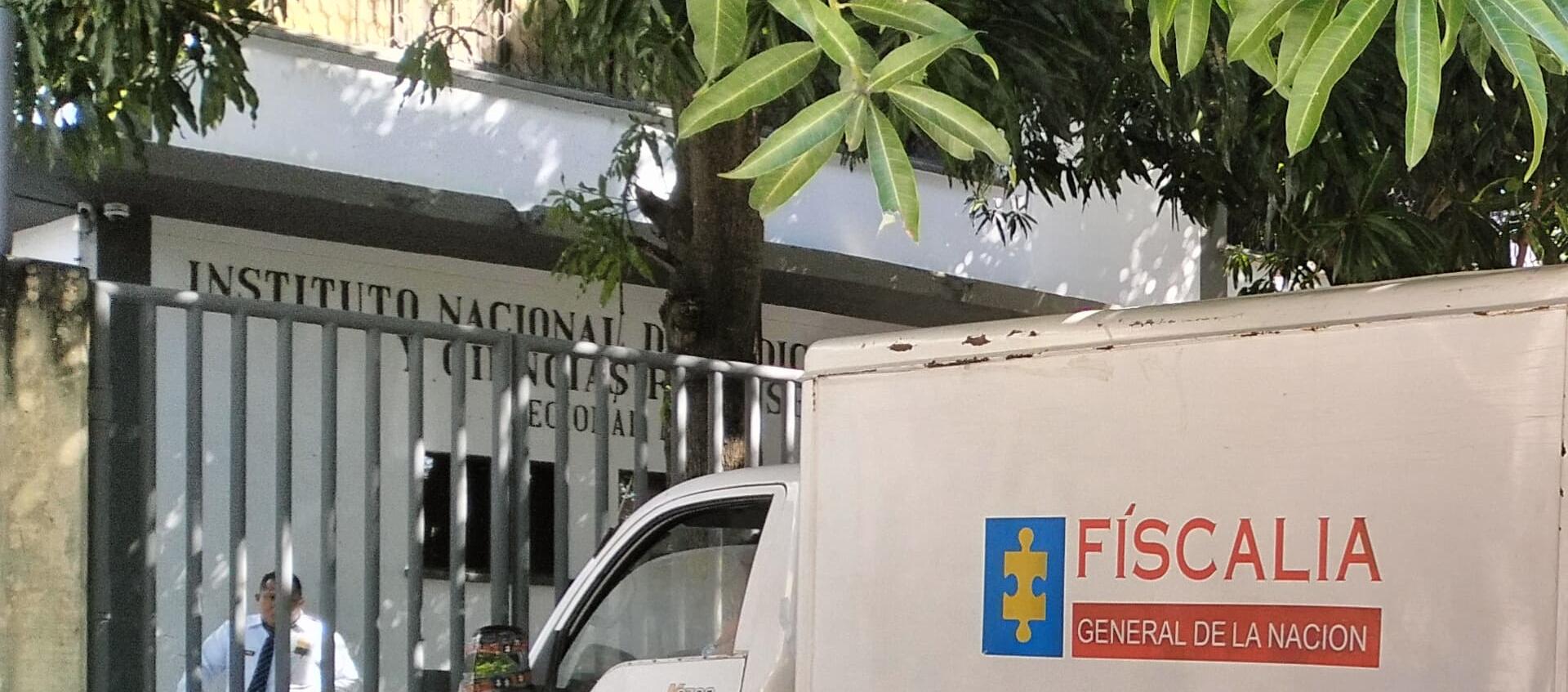 El cuerpo fue llevado a Medicina Legal. 