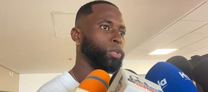 José Cuenú, nuevo defensa central del Junior. 