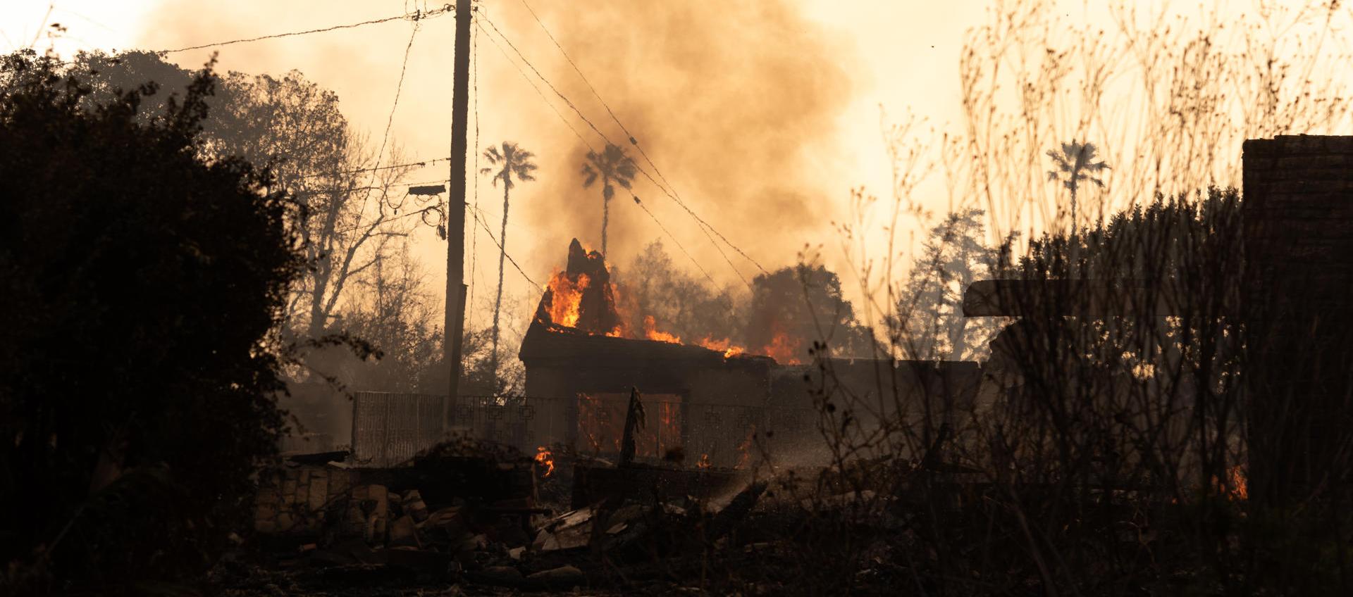 Incendios en California.