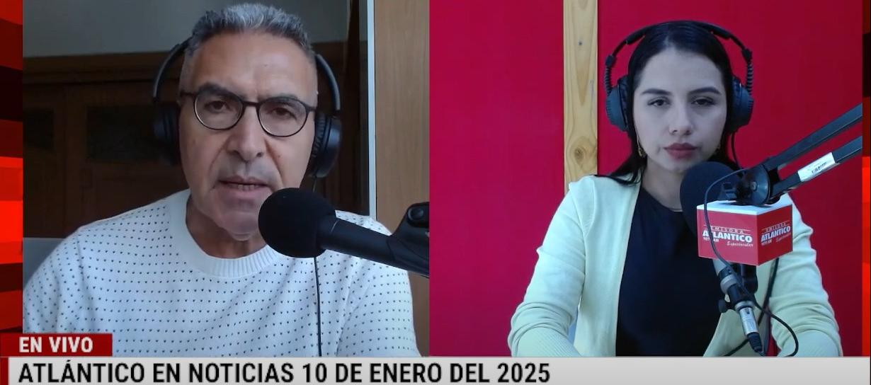 Transmisión de Atlántico en Noticias.