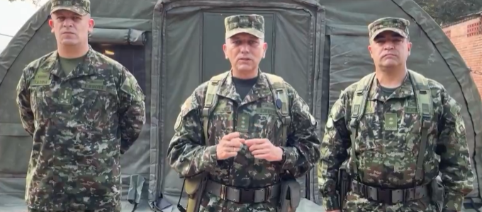 Mayor General Giovanni Rodríguez, comandante de la Segunda División del Ejército.