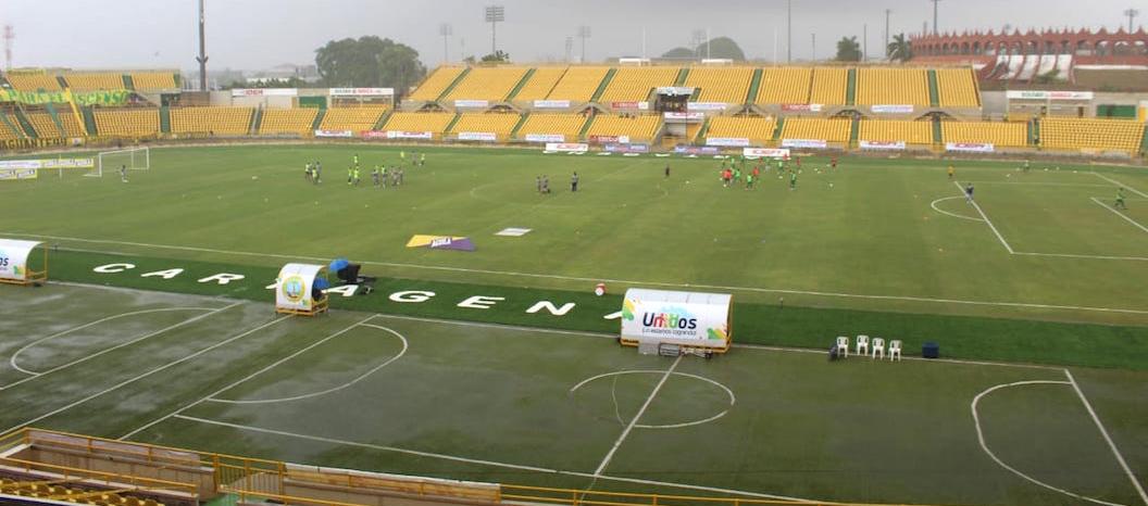 Estadio Jaime Morón de Cartagena.