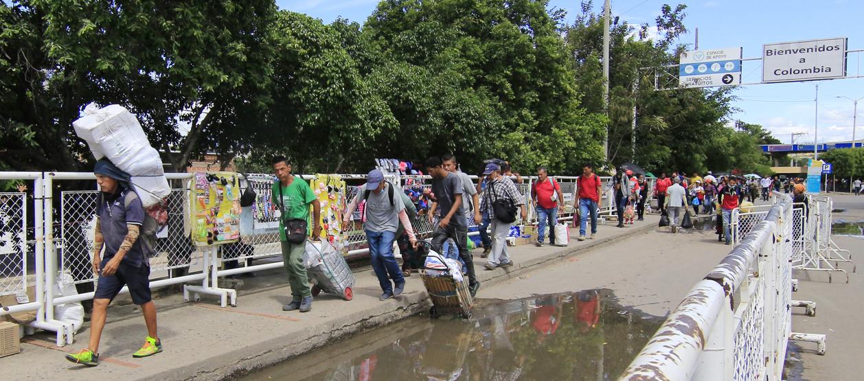 Frontera de Colombia con Venezuela.