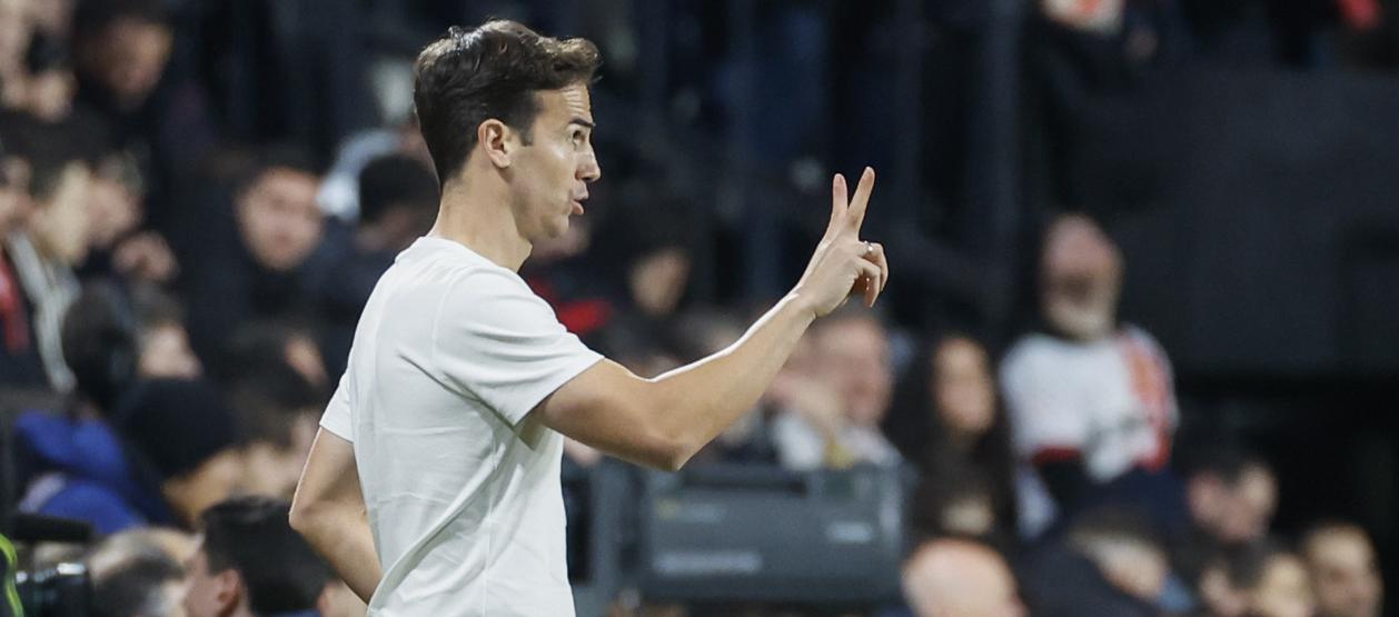 Íñigo Pérez, entrenador del Rayo Vallecano.