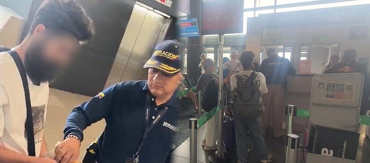 Controles de Migración en El Dorado. 