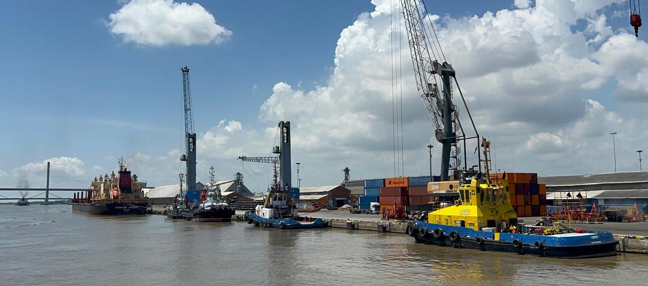 Puerto de Barranquilla. 