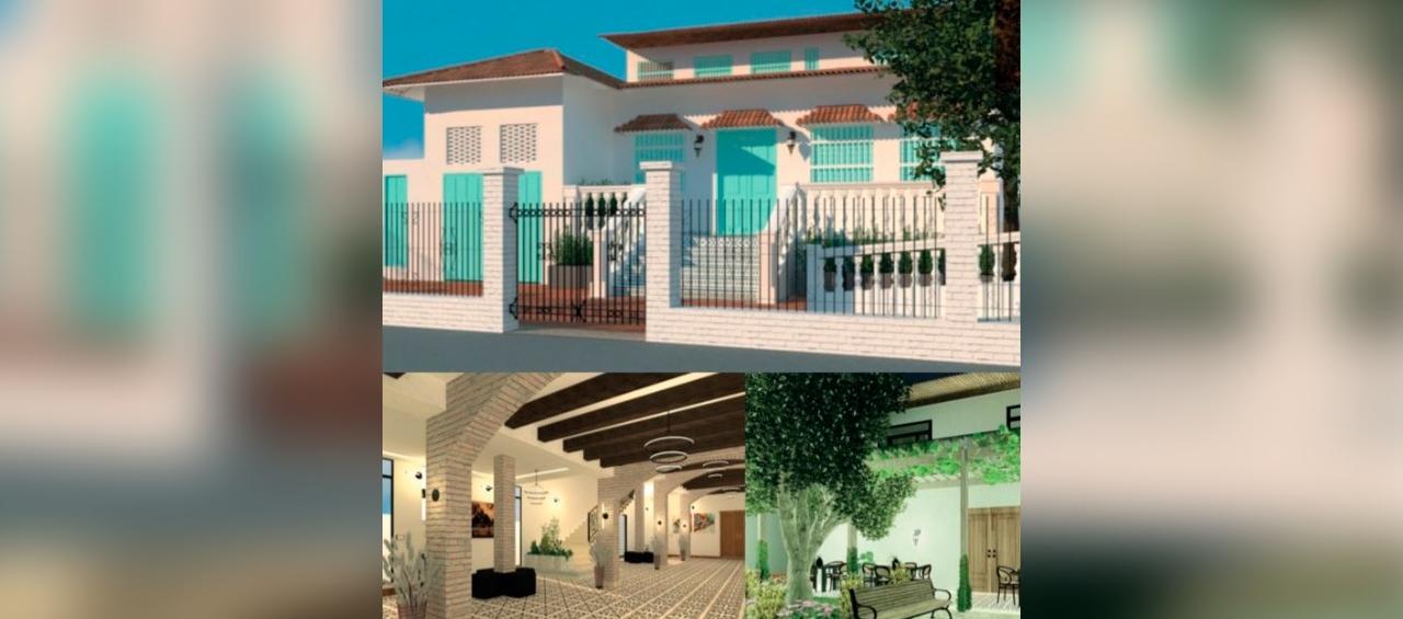 Render de la Casa Laskar, en Puerto Colombia.