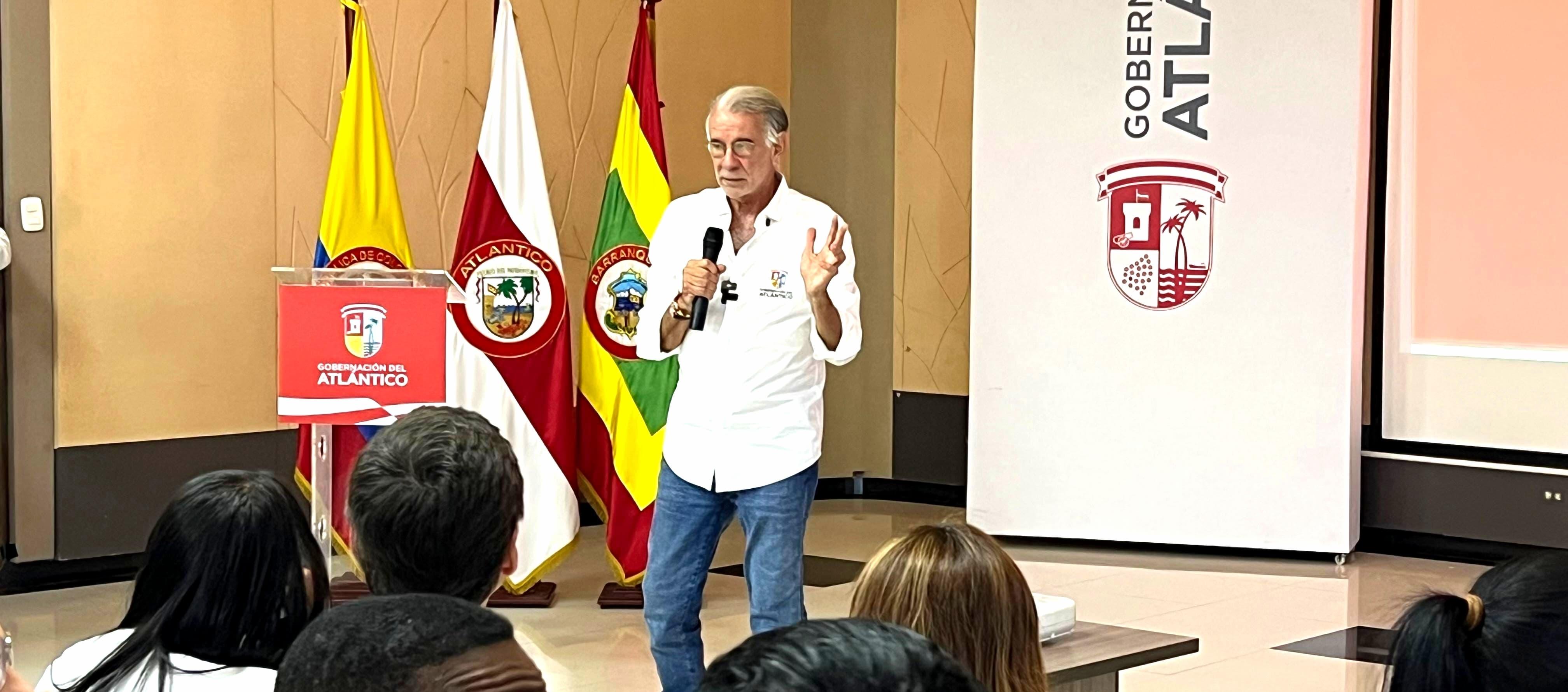 Eduardo Verano De la Rosa, gobernador del Atlántico.