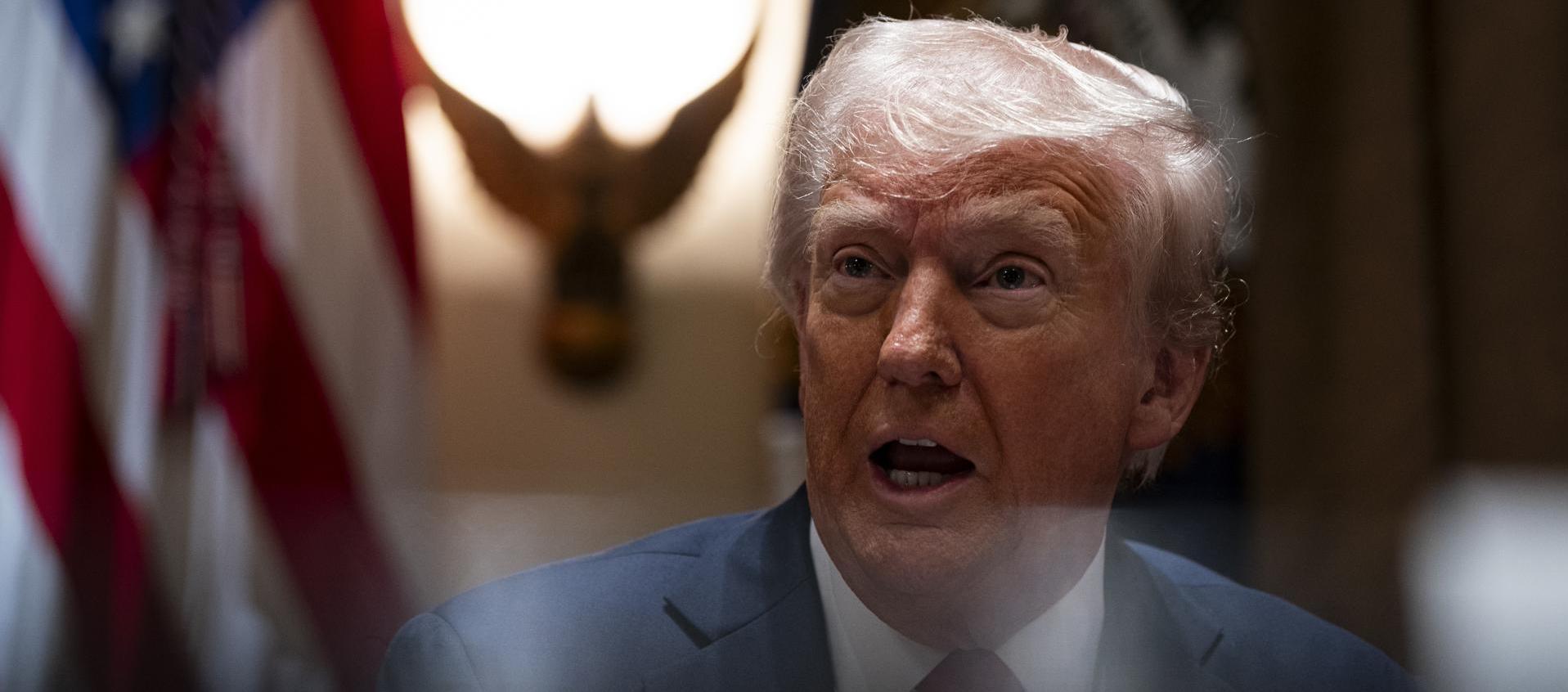 Donald Trump, Presidente de Estados Unidos.