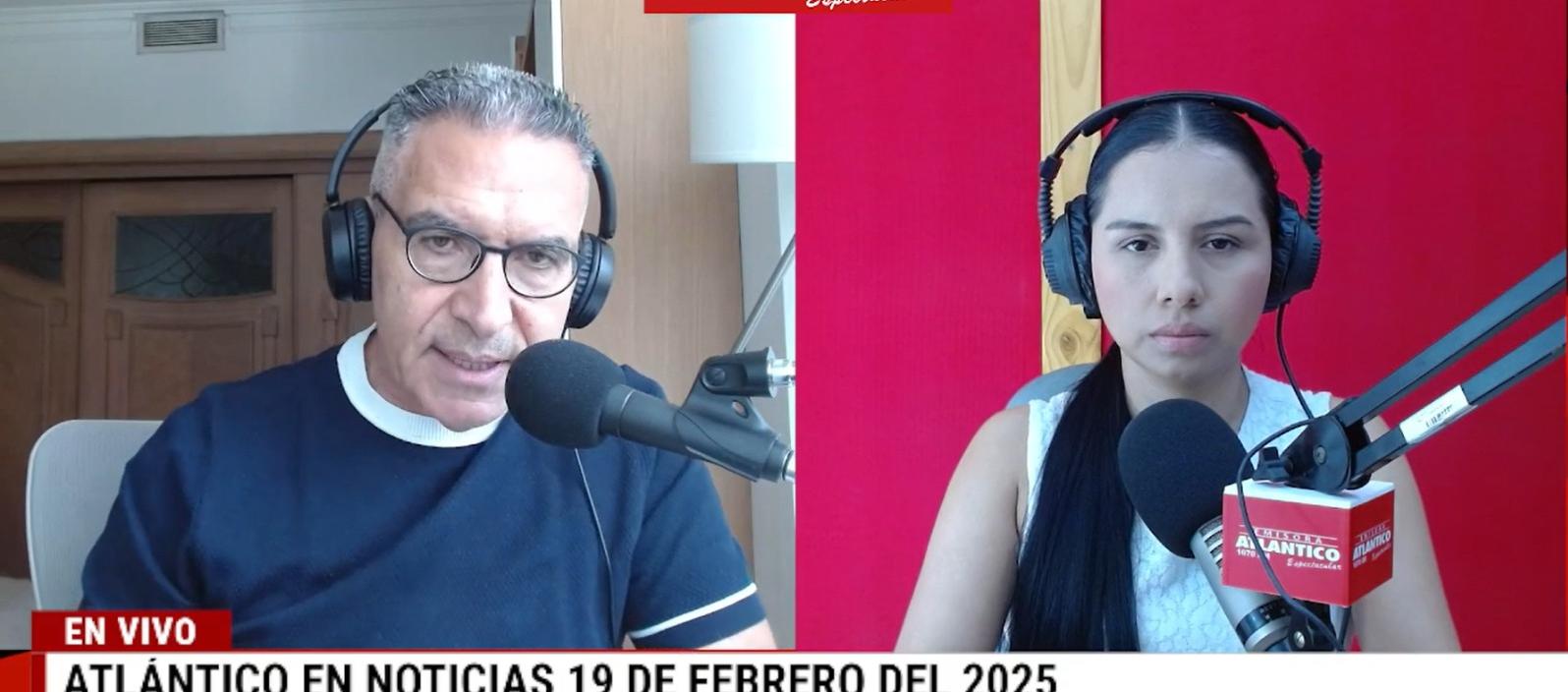 Transmisión de Atlántico en Noticias.