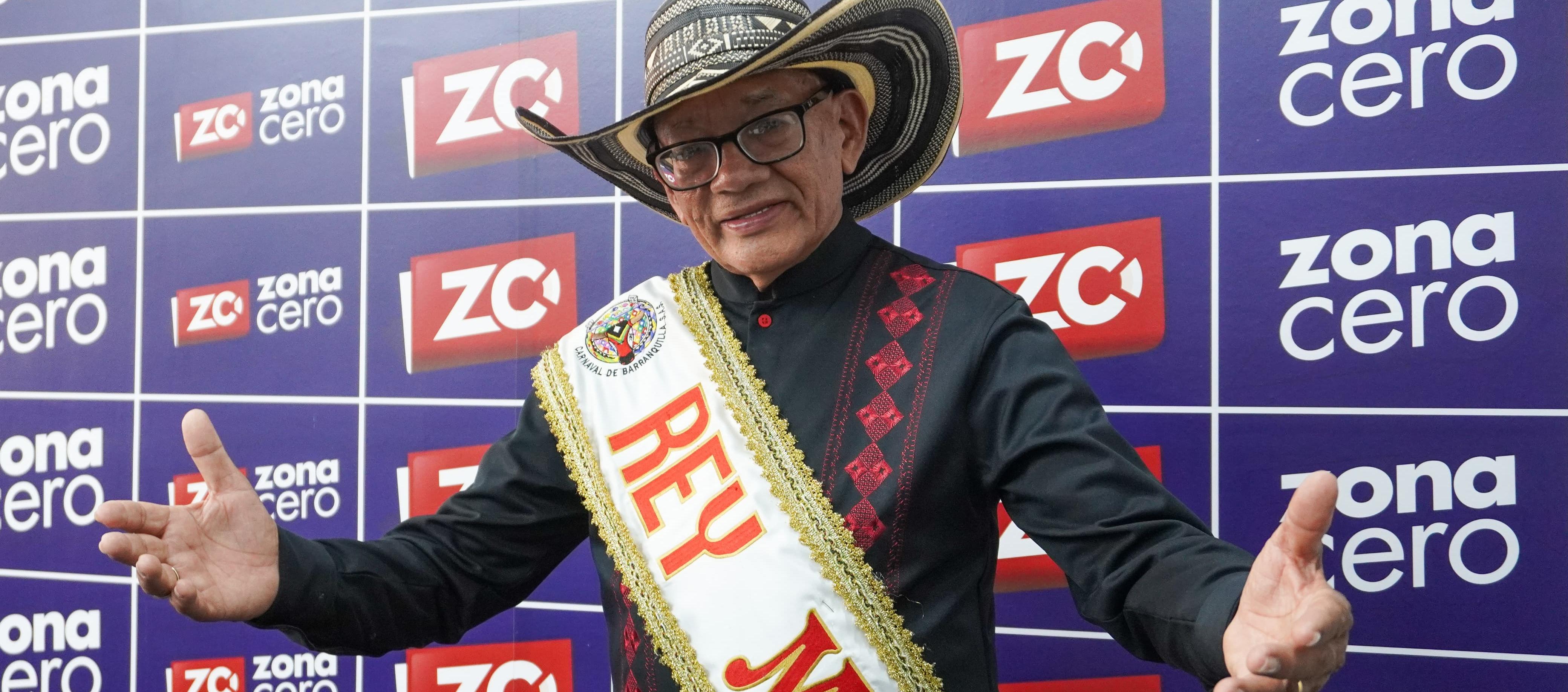 Rey Momo del Carnaval 2025, Gabriel Marriaga en Zona Cero.