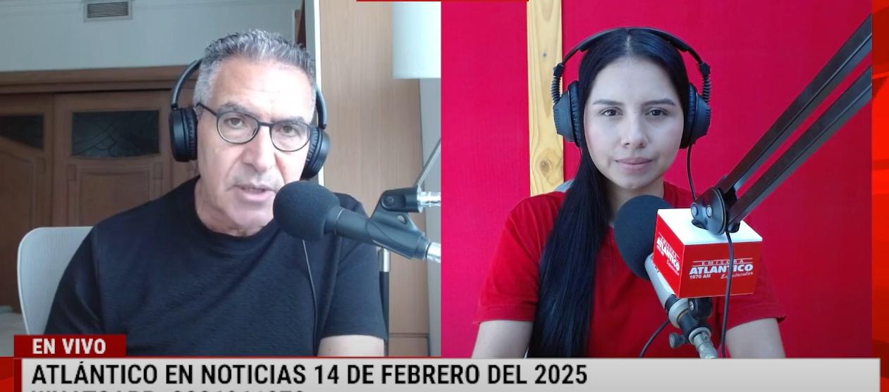 Transmisión de Atlántico en Noticias.