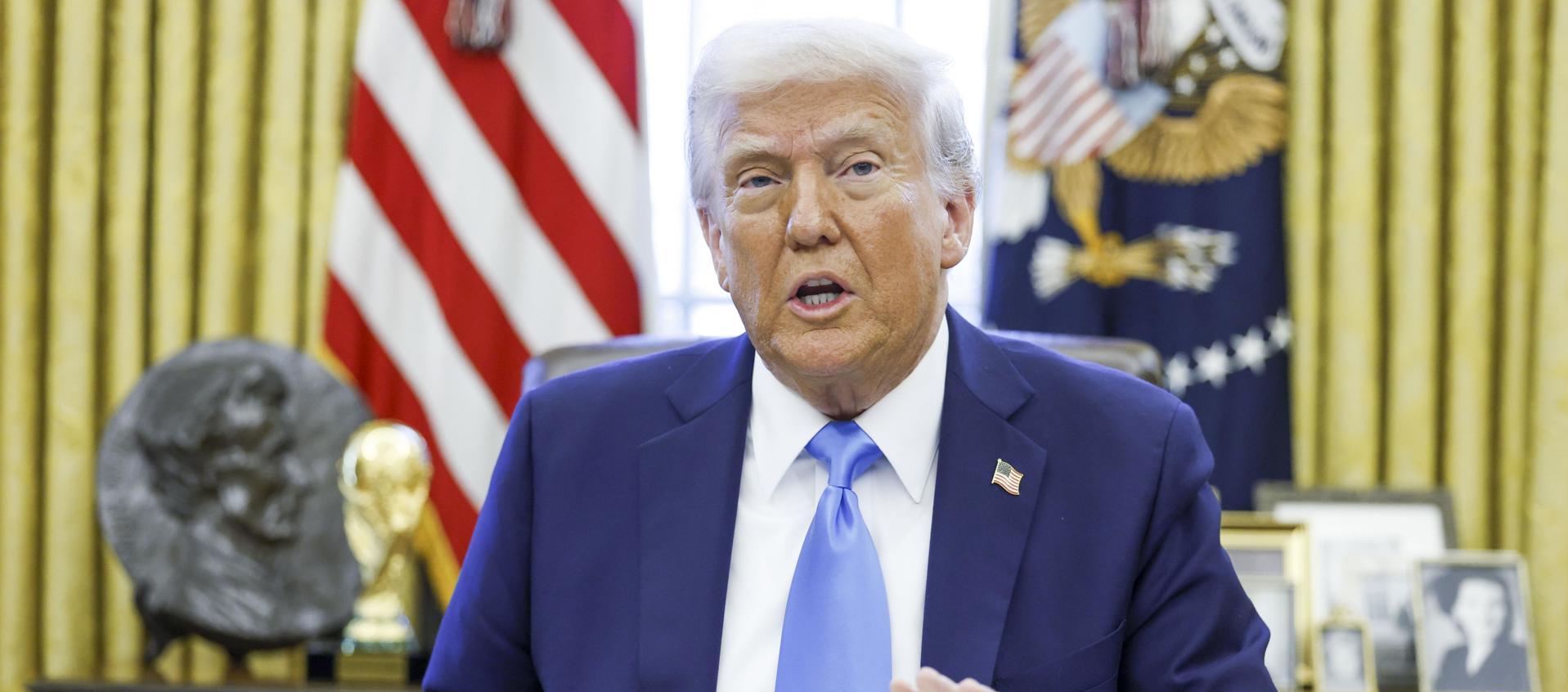 Donald Trump, Presidente de Estados Unidos.