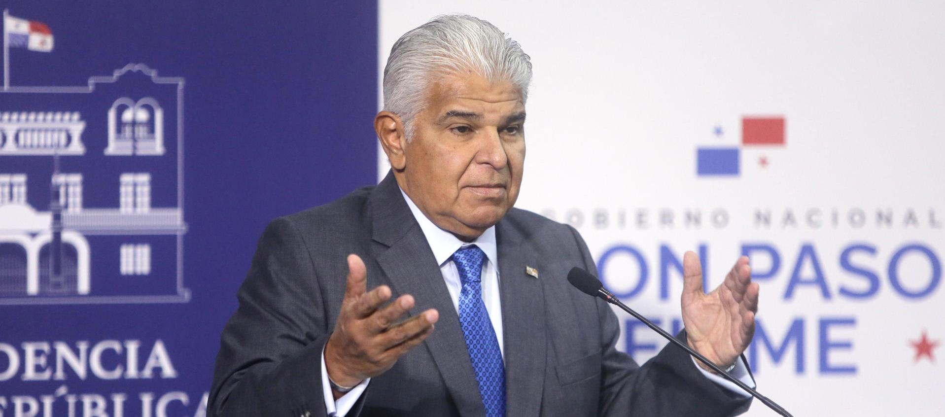 José Raúl Mulino, Presidente de Panamá.