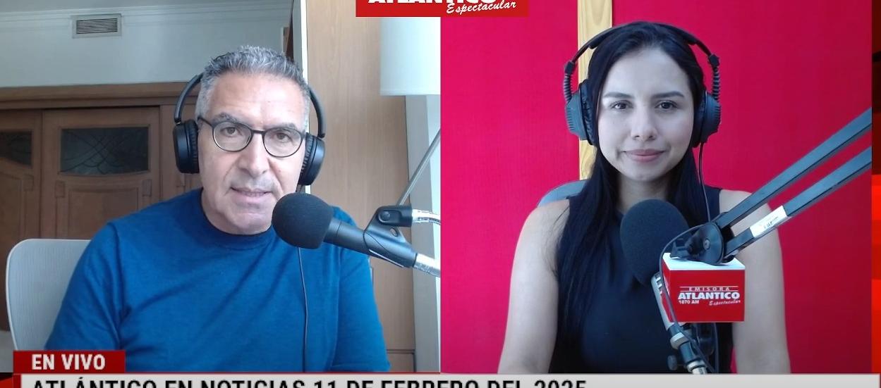 Transmisión de Atlántico en Noticias.