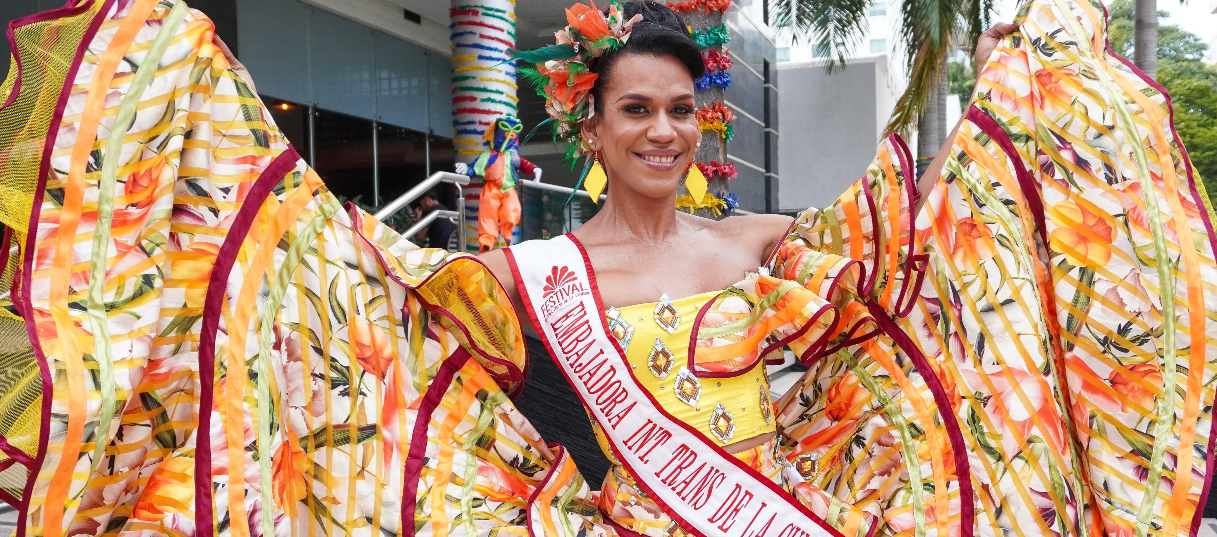 Nathalya Rincón Padilla, embajadora internacional trans de la cumbia.