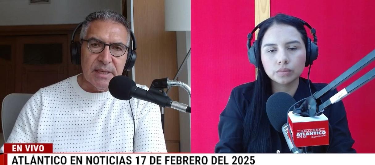 Transmisión de Atlántico en Noticias.