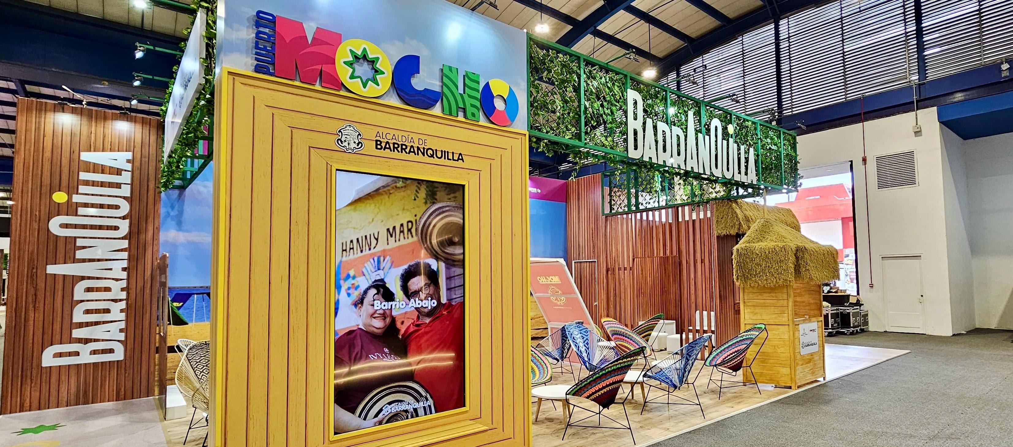 El estand de Barranquilla en Anato.