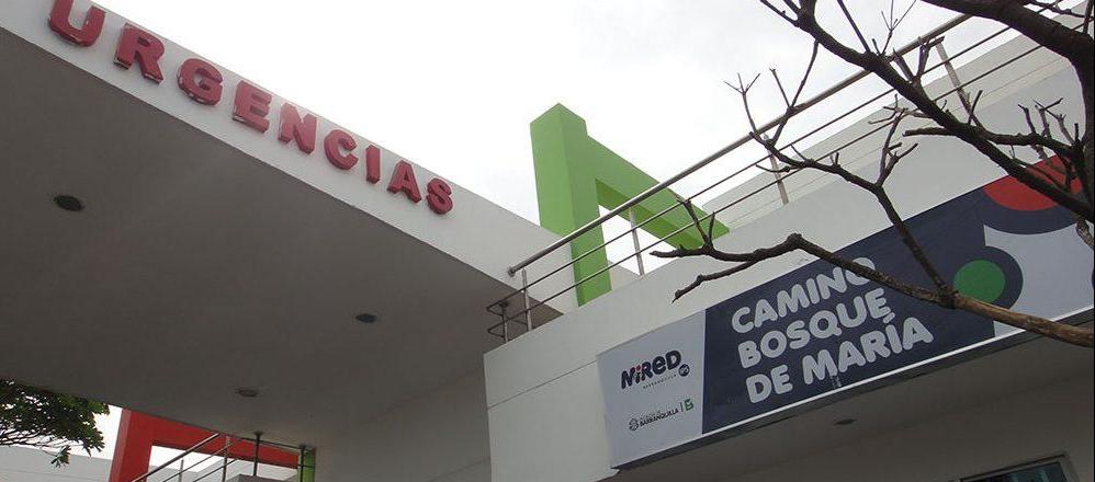 Camino Bosques de María a donde fue trasladado el menor.