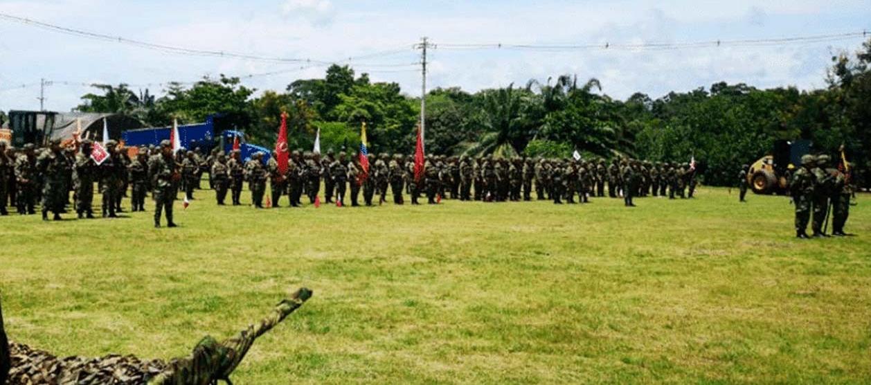 Batallón del Ejército en Tibú, Norte de Santander. 