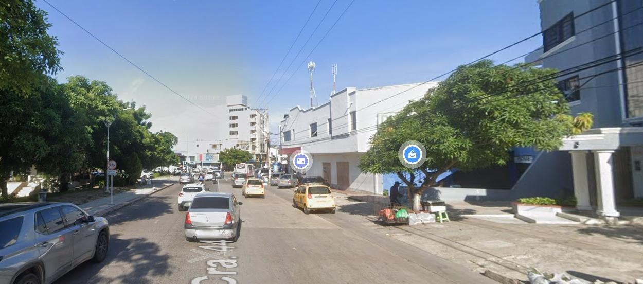 Carrera 44 con calle 72.