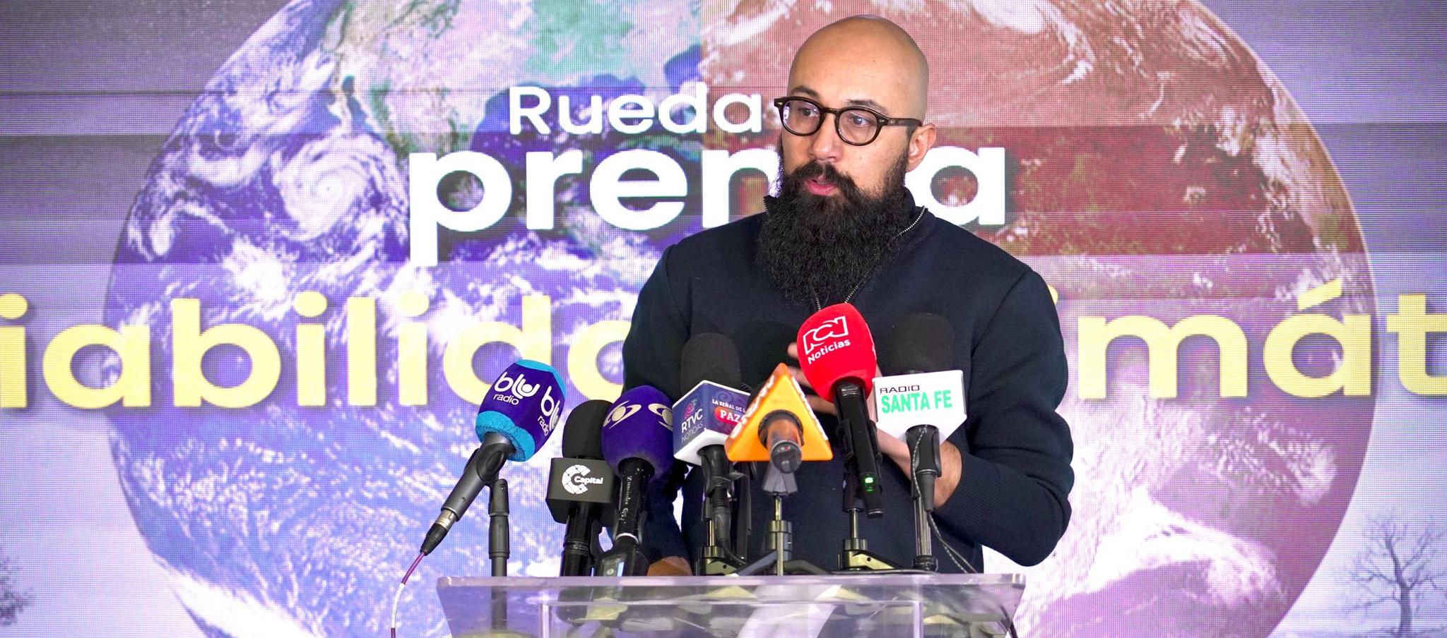 El director de la UNGRD, Carlos Carrillo.